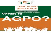 The Institute for social Accountability TISA AGPO INFO PACK › images › uploads › TISA_AGPO_infopack.pdf · fund structure where members make monthly contributions evidence of