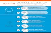 SIX STEPS TO SECURE ACCESS - BeyondTrust · 2017-10-24 · SIX STEPS TO SECURE ACCESS The six steps outline a layered defense methodology for securing access pathways to your network