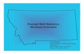 EtWllSttitiExempt Well Statistics Montana Overviewleg.mt.gov › content › Committees › Interim › 2011-2012 › Water... · 2011-06-28 · Fox Hills – Hell Creek Formations