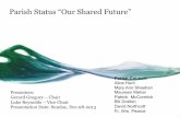 Parish Status “Our Shared Future”immaculate-conception-parish.com › wp-content › uploads › 2013 › ... · 2013-12-10 · Parish Status – “Our Shared Future” Summary