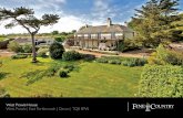 West Prawle House West Prawle | East Portlemouth | Devon ... · room. The kitchen / breakfast room is a large room with an excellent variety of ‘farmhouse style’ units with solid