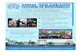 Annai Vailankanni College of Engineeringavce.edu.in/broucher2020.pdfVAILANKANNI COLLEGE OF ENGINEERING ro LEAD (Approved by AICTE,New Delhi & Affilated to Anna University) Recognized