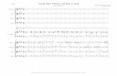 Score And the Glory of the Lord George Frederich Handel › graceimmanuel.gracemusic › Song... · 2017-12-06 · V? & &? & & B? ### ### ### ### ### ### ### ### ### ### ### 43 43