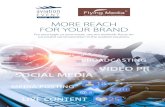 social media MORE REACH FOR YOUR BRAND › wp-content › uploads › ... · LinkedIn, Twitter, YouTube & Co.: 62.000 Views (mainly Frankfurt-Rhein-Main area) FRAPORT AFTER WORK SUMMER