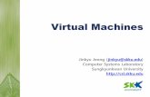 Virtual Machines - AndroBenchcsl.skku.edu/uploads/SSE3044F15/18-virtualization.pdf · 2015-12-08 · •Virtual machine manager (VMM) or hypervisor – creates and runs virtual machines