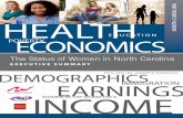 HEALTH NORTH CAROLINA › ncdoa › documents › files › Status_of... · 2018-06-19 · many women in North Carolina experience good health, others face poor health outcomes, suggesting