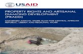 PROPERTY RIGHTS AND ARTISANAL DIAMOND DEVELOPMENT … · 2019-12-16 · ASM Artisanal small-scale mining CAR Central African Republic COP ... and the governments of diamond-producing