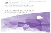 TOOWOOMBA - Medicine Program › files › 3468 › Clinical-School-Gui… · Clinical School Guide – UQRCS Toowoomba 7 | P a g e Orientation Rural Clinical School Orientation The