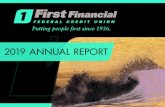2019 ANNUAL REPORT › files › 2019_FFFCU_AnnualReport...2019 ANNUAL REPORT FREEHOLD/HOWELL 389 Route 9 North Freehold, NJ 07728 NEPTUNE 783 Wayside Road Neptune, NJ 07753 TOMS RIVER
