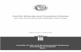 Conflict Minerals and Prevention Policies Stakowski - BS The… · Congo (DRC) in relation to international development policy in the new millennium and demand for minerals from the