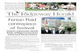 Friday, June 1, 2012 (updated June 3) † Issue # 26A Fenian ... · The invaders were members of the Fenian Brotherhood who Fenian Raid centrepiece of festival Ireland’s ambassador