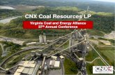 CNX Coal Resources LP...presentation does not constitute an offer to sell or a solicitation of offers to buy securities of CONSOL Energy Inc. or CNX Coal Resources LP. This presentation