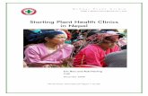 Starting Plant Clinics Nepal 1RB › media › 57a08bd2e... · 2016-08-02 · 3 Nepal joins a global network The Global Plant Clinic began introducing plant health clinics in 2004.