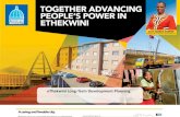 eThekwini Long-Term Development Planning · Importance of Long-Term Planning “if you do not plan, you will repair” Focuses initiatives and effort towards the defined and desired