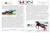 MONDAY, JUNE 9, 2014 732-747-8060 TDN Home Page Click … · MONDAY, JUNE 9, 2014 732-747-8060 $ TDN Home Page Click Here JUST A WAY RETURNS A WINNER Yesterday=s G1 Ya suda Kinen