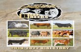 South Dakota Beef Breeds Directory 1 · Bar 9 Livestock Ross Potter 19794 138th Place Vale, SD 57788 715-307-4642 Raml Cattle Phil Raml 46626 170 St. Goodwin, SD 57238 605-881-0700