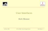User Interfaces - National Radio Astronomy Observatory€¦ · EVLA User Interfaces • Two types of user interfaces for the EVLA M&C system – Java application – Web applications