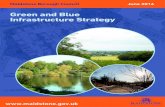 Green and Blue Infrastructure Strategy€¦ · of air pollution through tree planting and encouraging active, sustainable travel. The framework plan indicates green and blue corridors
