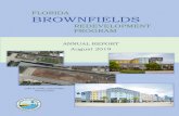 FLORIDA BROWNFIELDS › assets › docs › Florida Brownfields An… · Florida Brownfields Redevelopment Program, 2018-2019 Annual Report . Page . 2. of . 36. at 122 brownfield