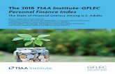 The 2018 TIAA Institute-GFLEC Personal Finance … › sites › default › files...personal finance knowledge is below average, i.e., below the average of 50% correct answers for
