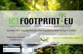 Green ICT equipments for sustainable Smart Cities › sites › default › files › ICT... · Green Smart Cities Linköping, a carbon-neutral city Factors The city’s total IT