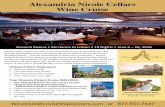 Alexandria Nicole Cellars Wine Cruise › assets › client › File › Alexa… · x FREE Unlimited Internet (one per stateroom) x Country club-casual ambiance x Complimentary non-alcoholic