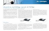 Aastra 6725ip and 6721ip - Neocenter S.A. de C.V. › img › mitel › IP_Microsoft_Lync.pdf · design is the Microsoft Lync 2010 Phone Edition, offering seamless integration to