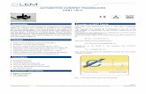 AUTOMOTIVE CURRENT TRANSDUCER HABT 120-V · Page 2/7 25June2012/version 2 LEM reserves the right to carry out modifications on its transducers, in order to improve them, without prior