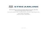 Streamline Intermodal Agreement (SLIA) Governing Rules ... · including equipment management, reservations, storage and drayage. Streamline offers both premium and standard transportation