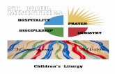 Children's Liturgy Training Manual- ATRIUM › wp-content › uploads › ... · 2019-08-08 · atrium, which aids the development of the religious life. • In harmony with the universal