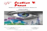 National Justice & Peace Network · UK Registered Charity no. 1114947 Company no. 5036866 . 2 Fracking Briefing Paper – NJPN May 2017 Background Fracking (using horizontal drilling