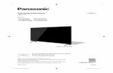 Operating Instructions English LED TV...Operating Instructions LED TV Model No. Thank you for purchasing this Panasonic product. Please read these instructions carefully before operating
