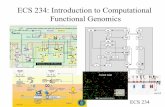 ECS 234: Introduction to Computational Functional Genomicsfilkov/classes/234-09/intro.pdf · • Genomics = molecular biology + robotics + informatics •Depends on tools and techniques