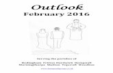 Outlook - Topcroft Parish Council · 2016-02-09 · March 2016 Thurs 3rd – Lunch at Chip Inn, Long Stratton - £5 (lunch extra) Weds 16th – Thetford - £12 Mon 21st – Lunch