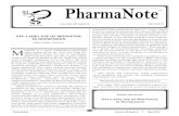 LABELUSE OFMODAFINIL INDEPRESSIONcopnt13.cop.ufl.edu/doty/pep/pharmanote/May2013.pdf · PharmaNote Volume 28 Issue 8 May 2013