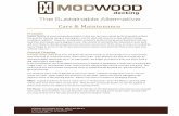 Current ModWood Care & Maintenance€¦ · Title: Microsoft Word - Current ModWood Care & Maintenance Author: BroadbentSh Created Date: 2/12/2018 4:54:40 PM