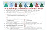 O Christmas Tree! O Christmas Tree! › web › wp-content › ... · O Christmas Tree! O Christmas Tree! 1. An acre of Christmas trees provides the daily oxygen requirements for