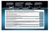 STEP 1: SELECT HARDWARE - Boat propellers, propeller ...acbprop.com › wp-content › uploads › 2014 › 01 › flotorqchartbest.pdf · Perfect prop for supreme tow sports performance