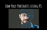 Low Poly Portraits using PS...Animal Portraits are more forgiving For this reason, you will need to seek out a forward facing animal for your first portrait. You will only be doing