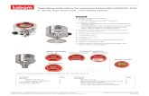 Operating instruction for pressure transmitter PASCAL CV4 ... · commissioning, servicing and adjustment. Statutory regulations, valid standards, additional technical details in the