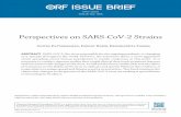 Perspectives on SARS-CoV-2 Strains...Attribution: Chitra Pattabiraman, Farhat Habib and Krishnapriya Tamma, “Perspectives on SARS-CoV-2 Strains,” ORF Issue Brief No. 365, May 2020,