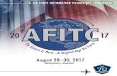 Table of Contents - AFITC Education & Training Event...who sponsored the keynote speaker gifts. 2 KEYNOTE SPEAKERS AT A GLANCE MONDAY 0925 – 1010 Gen John W. “Jay” Raymond MONDAY