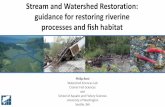 Stream and Watershed Restoration: guidance for restoring ... · Stream and Watershed Restoration: guidance for restoring riverine processes and fish habitat Philip Roni Watershed