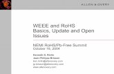 WEEE and RoHS Basics, Update and Open Issuesthor.inemi.org › webdownload › newsroom › Presentations › 03.pdf · Centralized Data Processing Personal Computing Refrigerators
