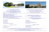 ST. WILLIAM CHURCH IMMACULATE HEART OF MARY › 15967 › bulletins › 20180422.pdfApr 22, 2018  · Paul Gibb, Pat McClure, Mitch Newman, Merrill Morrison, Wayne and Judy Weible,