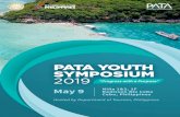 PATA Youth Symposium 2019 | 1€¦ · Hosted by Department of Tourism, Philippines Venue: Niña 1&2, 1F, ... Bohol, Negros Oriental and Siquijor. As Regional Director, he works with