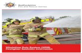 Wholetime Duty System (WDS) Firefighter Selection Information · 2018-11-08 · Wholetime Duty System (WDS) Firefighter Selection Information . 2 . 3 ... You may be asked to complete