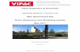 Vipac Engineers & Scientists Adelaide Brighton Cement Ltd ... · and CS2/3/4 dust collectors, CM1 compressor room silencer and Limestone Reclaimer shedwas observed, as seen inTable
