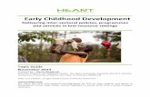 Early Childhood Development - GOV UK › media › 57a... · Early childhood development (ECD) has become a priority for research, policy and programming, at national and global level,