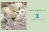 Embassy Suites Northwest Arkansas Hotel, Spa & Convention ... · You’ve dreamed of your wedding day: the friends, the food and the memories. We are committed to making your dream